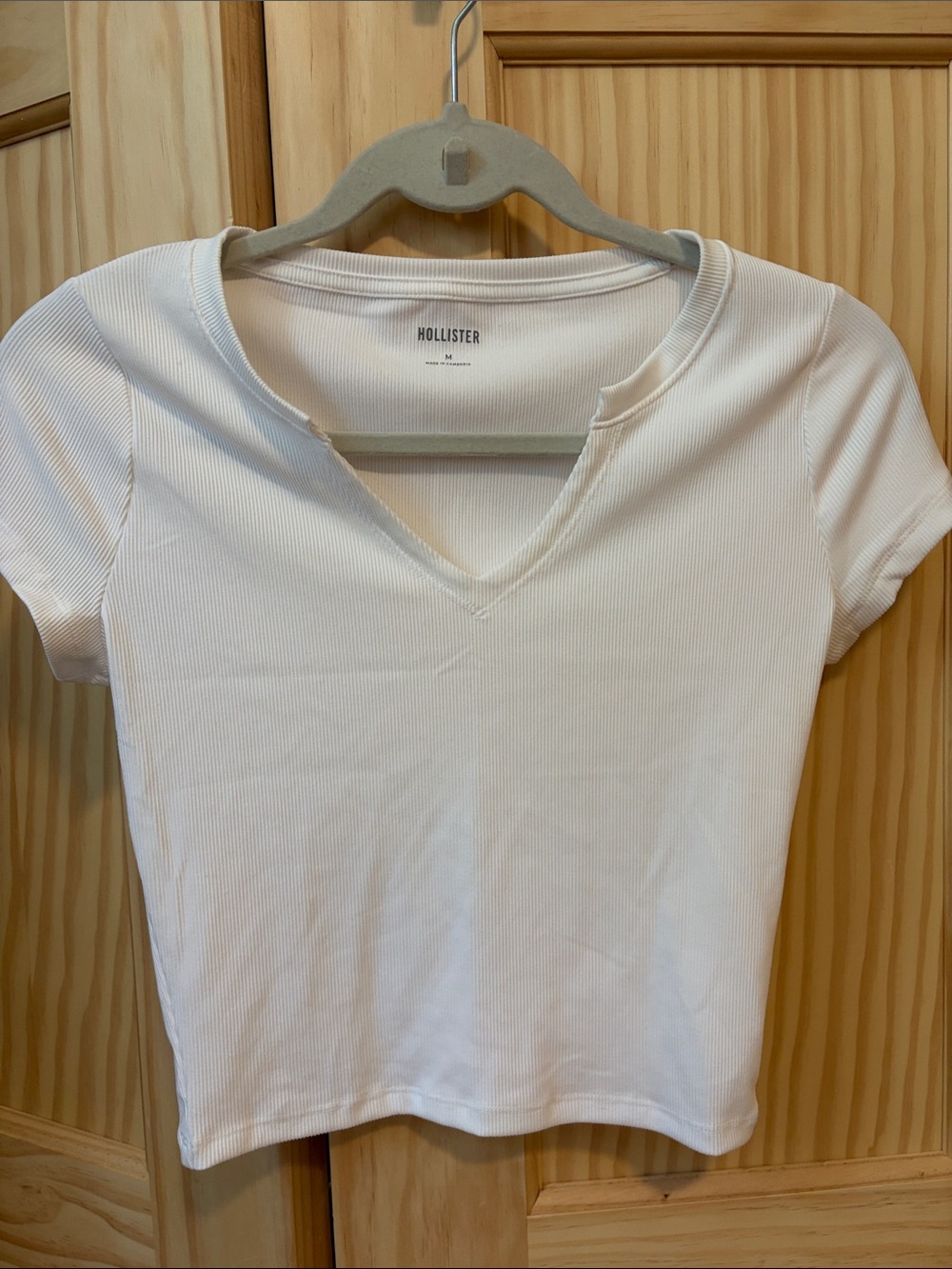 NWOT Hollister ribbed baby tee